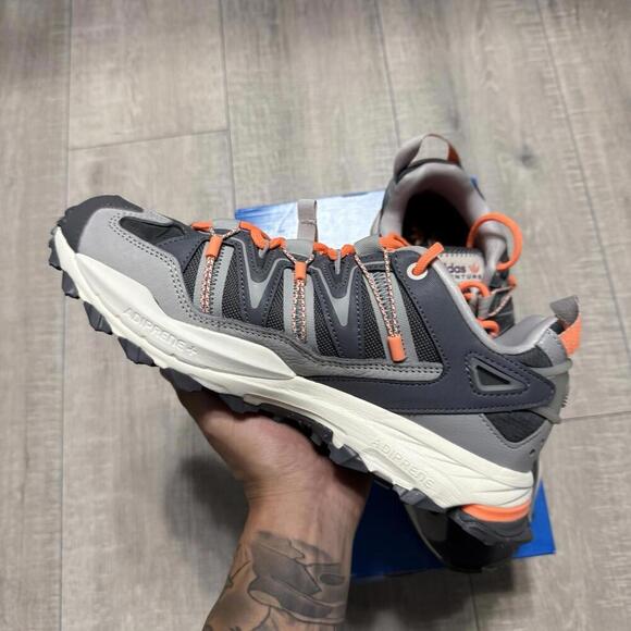 Adidas Hyperturf Hike Trail Outdoor Shoes Grey Five FZ6058 Mens 9 main image 6